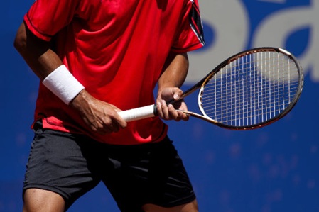Ein Tennisspieler
